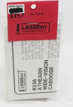 American Model Builders 236 Laser Art Athearn Wide-Vision Caboose HO Scale Kit