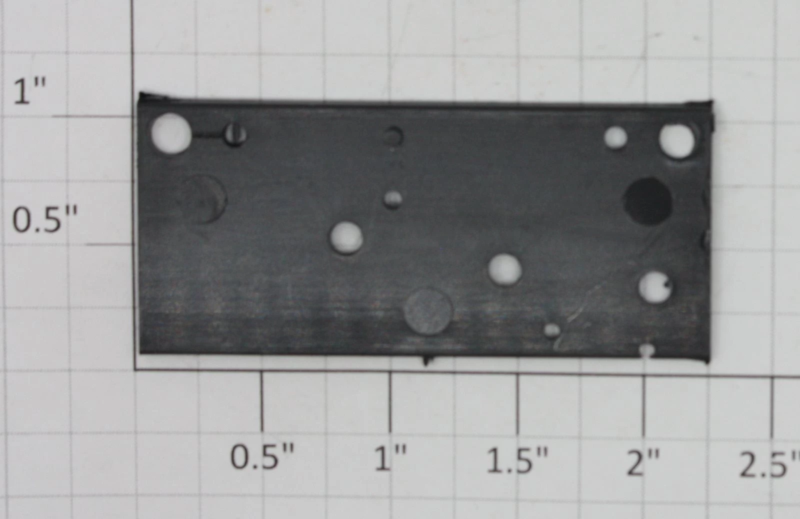Athearn 17003 HO 200 Ton Work Crane Left Hand Support Plate 4 Athearn 17003 HO 200 Ton Work Crane Left Hand Support Plate - Image 2