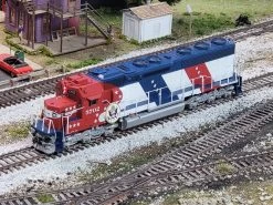Athearn Genesis G67125 HO Scale EMD SD45-2 Santa Fe "Bicentennial" ATSF 5702 With DCC - USED