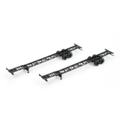 Athearn 26597 HO CSX 53' Container Chassis (Set Of 2)