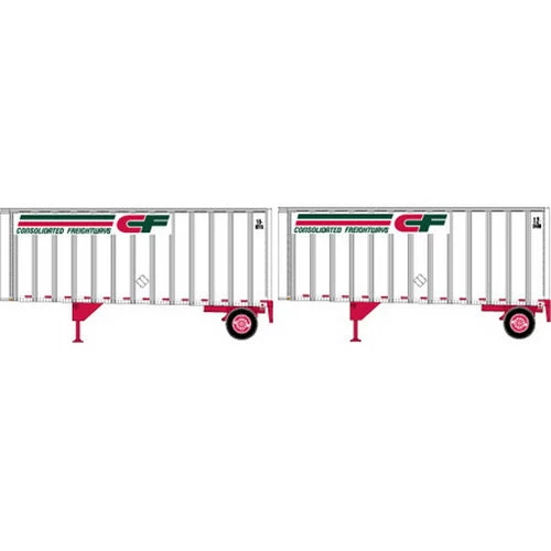 Athearn 91012 28' Trailer, CF/Version 2 #1 (2) 3 Athearn 91012 28' Trailer, CF/Version 2 #1 (2)