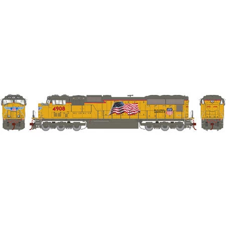 Athearn G69208 HO Union Pacific EMD SD70M Diesel Locomotive #4908 3 Athearn G69208 HO Union Pacific EMD SD70M Diesel Locomotive #4908