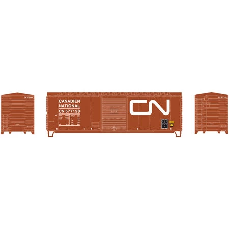Athearn 14609 HO Canadian National 40' Modern Box Car #577128 3 Athearn 14609 HO Canadian National 40' Modern Box Car #577128