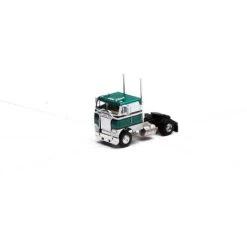 Athearn 78763 HO Owner-Operator Freightliner With 2 Axles RTR (Silver/Green)