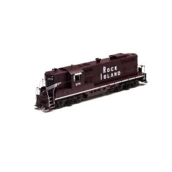 Athearn G62778 HO Rock Island GP7 Diesel Locomotive W/DCC & Sound #1278