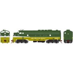 Athearn G22706 HO Northern Pacific/Passenger FP7A Diesel Locomotive #6600