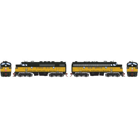 Athearn G22733 HO Spokane Portland & Seattle F3A/F7A Diesel Locomotive #800 #804 3 Athearn G22733 HO Spokane Portland & Seattle F3A/F7A Diesel Locomotive #800 #804