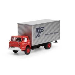 Athearn 2963 HO Western Pacific Ford C Box Truck Ready-To-Run