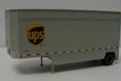Athearn 29403 HO RTR 28' Drop Sill Parcel Trailer, UPS #285224