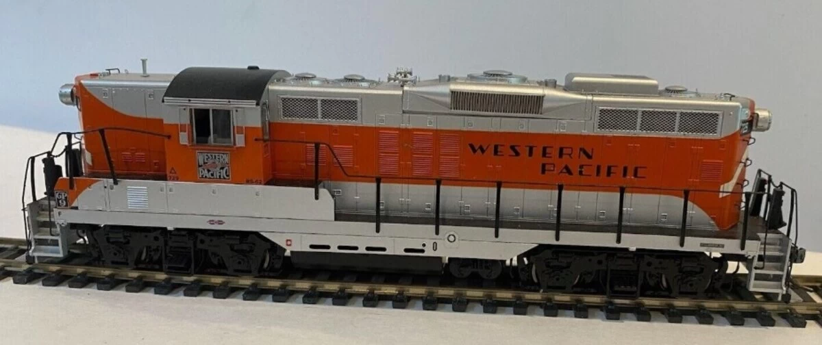 Athearn G62649 HO Genesis Western Pacific GP9 W/DCC & Sound # 729 3 Athearn G62649 HO Genesis Western Pacific GP9 W/DCC & Sound # 729