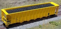 F+N Models 81226 HO Athearn 50' 5-Bay Hopper Coal Load (Pack Of 2)