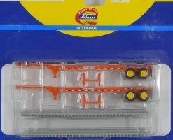 Athearn 27855 HO Yang Ming 40" Container Chasis (Pack Of 2)