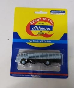 Athearn 2728 HO Scale D&RGW Ford C-Series W/ Truck Body Stake Powder Blue