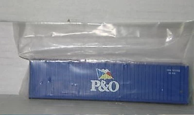 Athearn 5756 HO P&O 40' Container Corrugated 3 Athearn 5756 HO P&O 40' Container Corrugated