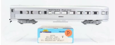 Athearn 6336 HO Bev-Bel Corp. Western Pacific S/L Observation "Spirit" Kit 3 Athearn 6336 HO Bev-Bel Corp. Western Pacific S/L Observation "Spirit" Kit