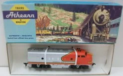 Athearn 3001 HO Santa Fe F-7 A Unit Dummy Diesel Locomotive
