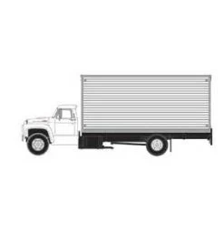 Athearn 10058 HO Scale Ford F-850 Box Truck - White