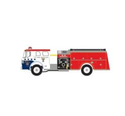 Athearn 10284 N Scale Ford C Canopy Cab Pumper Fire Truck Perryville Bicentennial