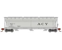 Athearn 12940 N Scale ACF 4600 3 Bay Covered Hopper AC&Y 467