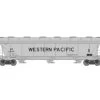 Athearn 12953 N Scale ACF 4600 3 Bay Covered Hopper Western Pacific WP 11974 -Explore Athearn's Exquisite Train Models At athearnoutlet.com! athearn 12953 n scale acf 4600 3 bay covered hopper western pacific wp 11974