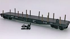 Athearn 1391 HO Scale 50' Flat Car (Blue Box Kit) Norfolk & Western NW 2726 - NOS