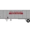 Athearn 16073 HO Scale 40' Fruehauf Z-Van Reefer Trailer Rock Island RIZ 507699