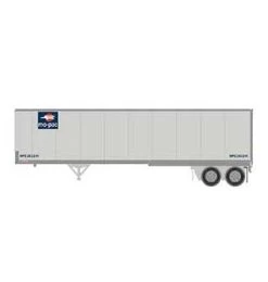 Athearn 16134 HO Scale 40' Fruehauf Z-Van Trailer Missouri Pacific MPZ 202241