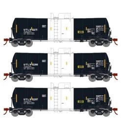 Athearn 16349 HO Scale 16k Clay Slurry Tank Car UTLX 3 Pack #1