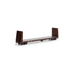 Athearn 17077 HO Scale 60' Bulkhead Flatcar PGE 16002