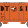 Athearn 17250 N Scale PS-2 2600 Covered Hopper Detroit Toledo & Ironton DT&I 11116 -Explore Athearn's Exquisite Train Models At athearnoutlet.com! athearn 17250 n scale ps 2 2600 covered hopper detroit toledo ironton dt i 11116