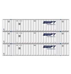 Athearn 17306 N Scale 53' Stoughton Intermodal Container Swift SWRU 3 Pack #1