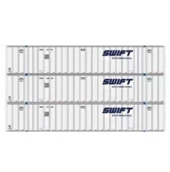 Athearn 17307 N Scale 53' Stoughton Intermodal Container Swift SWRU 3 Pack #2