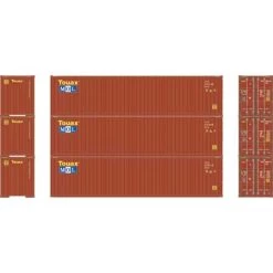 Athearn 17441 N Scale 40' High Cube Container MOL 3 Pack #2 -Explore Athearn's Exquisite Train Models At athearnoutlet.com! athearn 17441 n scale 40 high cube container mol 3 pack 22