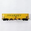 Athearn 1756 HO Scale 3 Bay Open Hopper (Blue Box Kit) Peabody PSL 6671 - NOS -Explore Athearn's Exquisite Train Models At athearnoutlet.com! athearn 1756 ho scale 3 bay open hopper blue box kit peabody psl 6671 nos 1