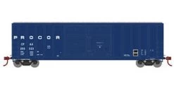 Athearn 17577 N Scale 50' FMC Double Door Boxcar Procor CPAA 208023