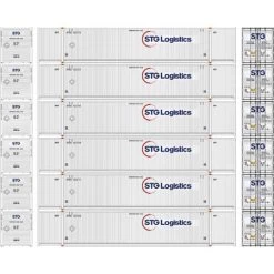 Athearn 18041 N Scale 53' CIMC Intermodal Container STG Logistics XPOU 6 Pack #2 -Explore Athearn's Exquisite Train Models At athearnoutlet.com! athearn 18041 n scale 53 cimc intermodal container stg logistics xpou 6 pack 22