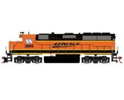 Athearn 18263 HO Scale EMD GP40-2 BNSF 3005 (DCC And Sound Ready)