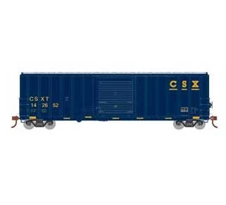 Athearn 18689 HO Scale 50' FMC 5347 Boxcar CSXT 142652 3 Athearn 18689 HO Scale 50' FMC 5347 Boxcar CSXT 142652