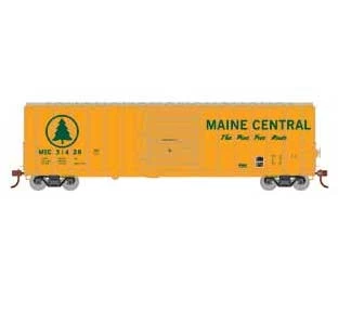 Athearn 18691 HO Scale 50' FMC 5347 Boxcar Maine Central MEC 31428 3 Athearn 18691 HO Scale 50' FMC 5347 Boxcar Maine Central MEC 31428