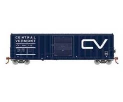 Athearn 18699 HO Scale 50' FMC 5347 Boxcar Central Vermont CV 600138