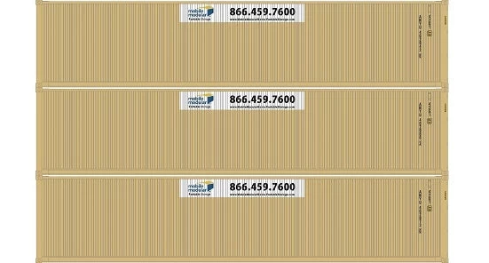 Athearn 20107 N Scale 40' Low Cube Container Mobile Modular ANYU 3 Pack #2 3 Athearn 20107 N Scale 40' Low Cube Container Mobile Modular ANYU 3 Pack #2