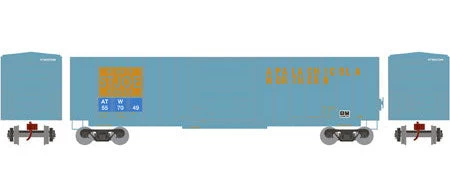 Athearn 22970 N Scale 50' SIECO Boxcar Atlantic And Western ATW 557049 4 Athearn 22970 N Scale 50' SIECO Boxcar Atlantic And Western ATW 557049 - Image 2