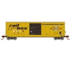 Athearn 2334 N Scale 50' PS 5277 Boxcar Ex-Railbox Santa Fe ATSF 51581