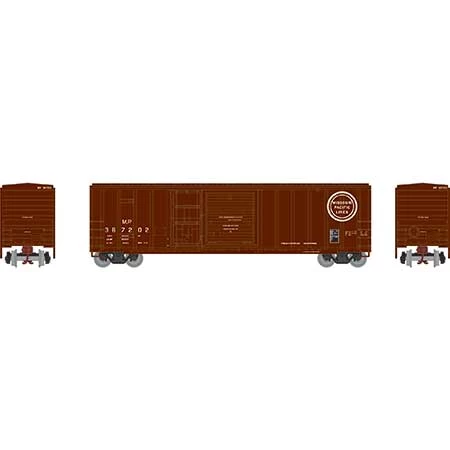Athearn 24623 N Scale 50' FMC Combo Door Boxcar Missouri Pacific MP 367202 4 Athearn 24623 N Scale 50' FMC Combo Door Boxcar Missouri Pacific MP 367202 - Image 2