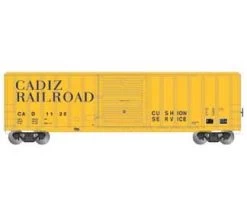 Athearn 25470 N Scale 50' FMC 5347 Boxcar Cadiz Railroad CAD 1126