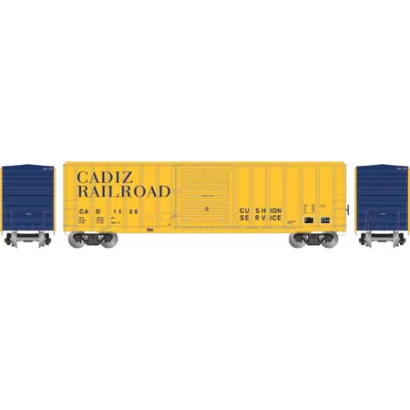Athearn 25470 N Scale 50' FMC 5347 Boxcar Cadiz Railroad CAD 1126 4 Athearn 25470 N Scale 50' FMC 5347 Boxcar Cadiz Railroad CAD 1126 - Image 2