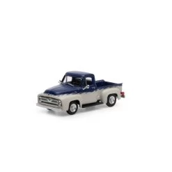 Athearn 26466 HO Scale 1955 Ford F-100 Pickup Truck Blue And White