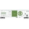 Athearn 26743 HO Scale 50' FMC Combo Door Boxcar MD&W 10004 -Explore Athearn's Exquisite Train Models At athearnoutlet.com! athearn 26743 ho scale 50 fmc combo door boxcar md w 10004