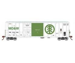 Athearn 26743 HO Scale 50' FMC Combo Door Boxcar MD&W 10004