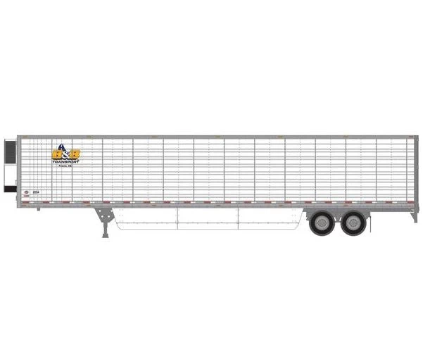 Athearn 26751 HO Scale 53' Utility Reefer Trailer B&B Transport 2054 3 Athearn 26751 HO Scale 53' Utility Reefer Trailer B&B Transport 2054